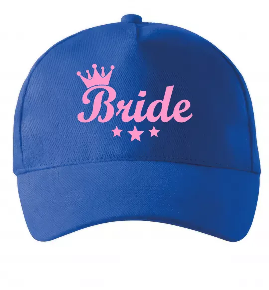 Кепка Bride crown Ярко-синий фото
