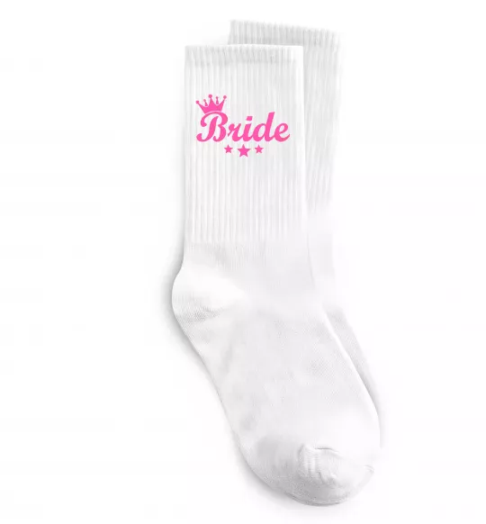 Носки Bride crown Белый фото