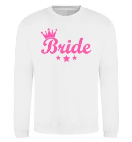 Свитшот Bride crown Белый фото