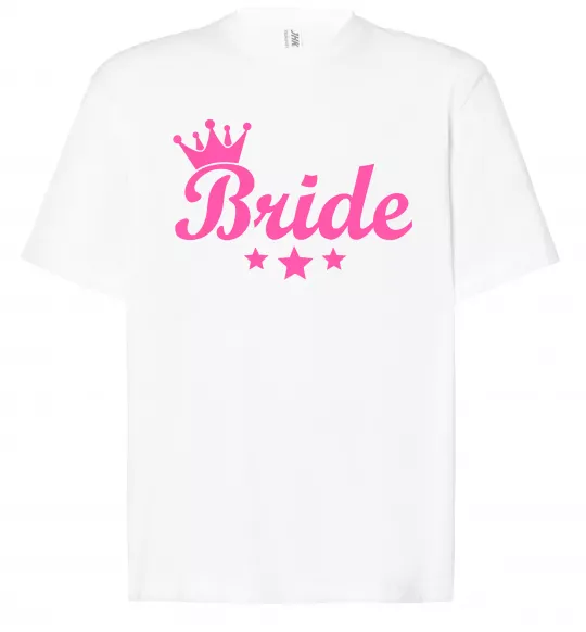 Футболка Оверсайз Bride crown Белый фото