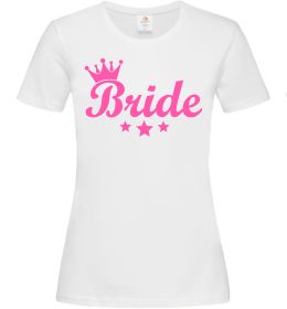 Женская футболка Bride crown