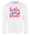 Свитшот Bestie of the bride Белый фото