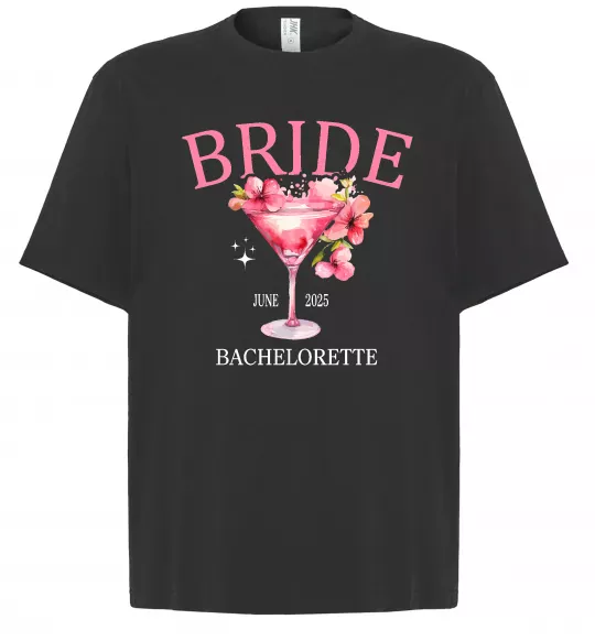 Футболка Оверсайз Bachelorette Чорний фото