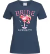 Жіноча футболка Bachelorette Темно-синій фото