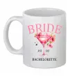 Чашка керамічна Bachelorette Білий фото