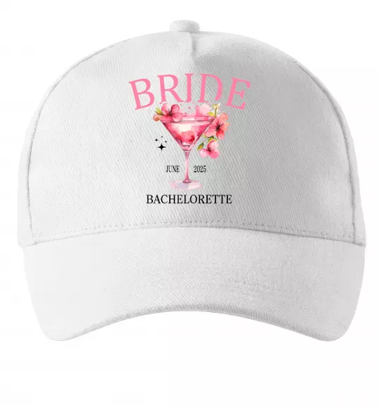 Кепка Bachelorette Білий фото