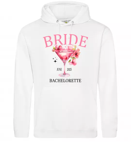 Жіноча толстовка (худі) Bachelorette Білий фото