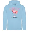 Женская толстовка (худи) Bachelorette Голубой фото