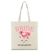 Еко-сумка Bachelorette Бежевий фото