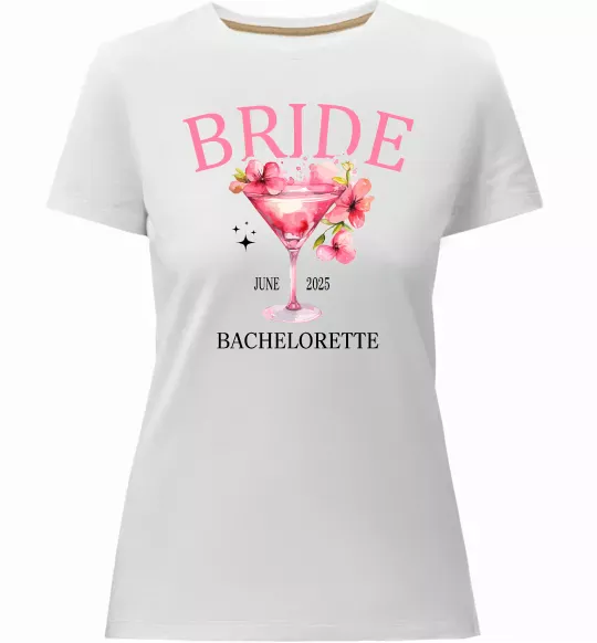 Женская премиум футболка Bachelorette Белый фото