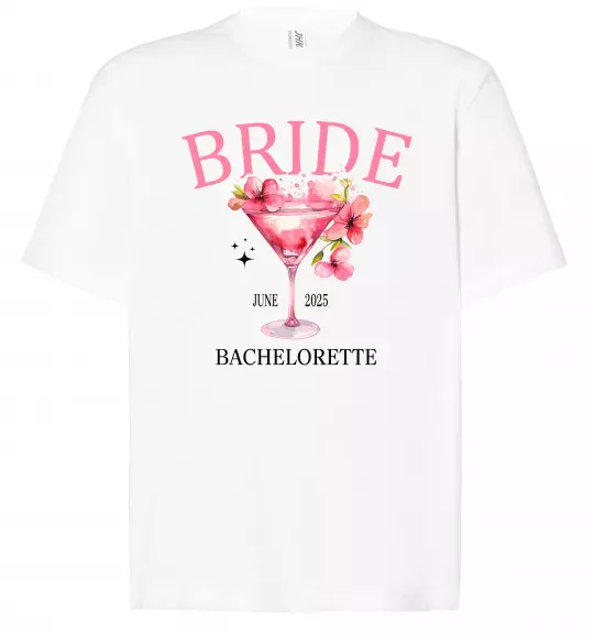 Футболка Оверсайз Bachelorette Білий фото