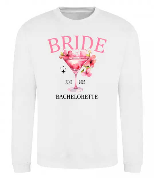 Світшот Bachelorette Білий фото