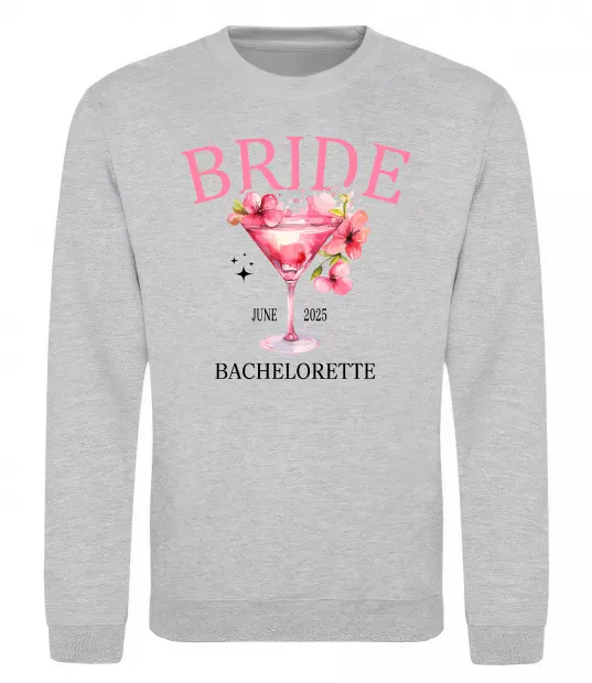 Світшот Bachelorette Сірий меланж фото