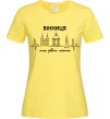 Жіноча футболка Вінниця моє рідне місто Лимонний фото
