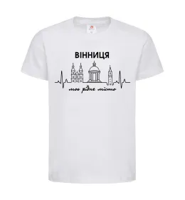Детская футболка Вінниця моє рідне місто Белый фото