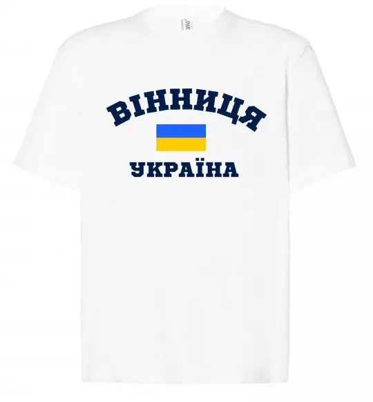 Футболка Оверсайз Вінниця Україна Белый фото