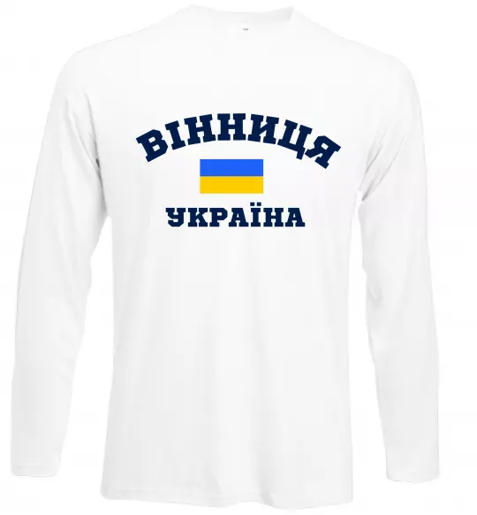 Лонгслив Вінниця Україна Белый фото