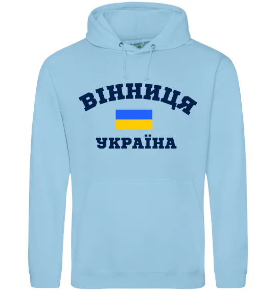 Жіноча толстовка (худі) Вінниця Україна Блакитний фото