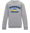Детский Свитшот Вінниця Україна Серый меланж фото