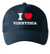 Кепка I love Vinnytsia Темно-синий фото