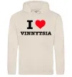 Женская толстовка (худи) I love Vinnytsia Таш фото