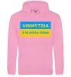 Женская толстовка (худи) Vinnytsia center of freedom Розовый фото