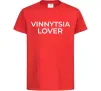 Детская футболка Vinnytsia lover Красный фото