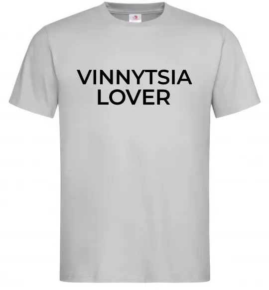Мужская футболка Vinnytsia lover Серый фото