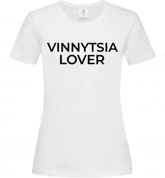 Женская футболка Vinnytsia lover Белый фото