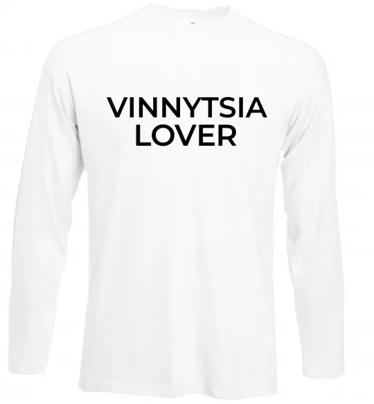 Лонгслив Vinnytsia lover Белый фото
