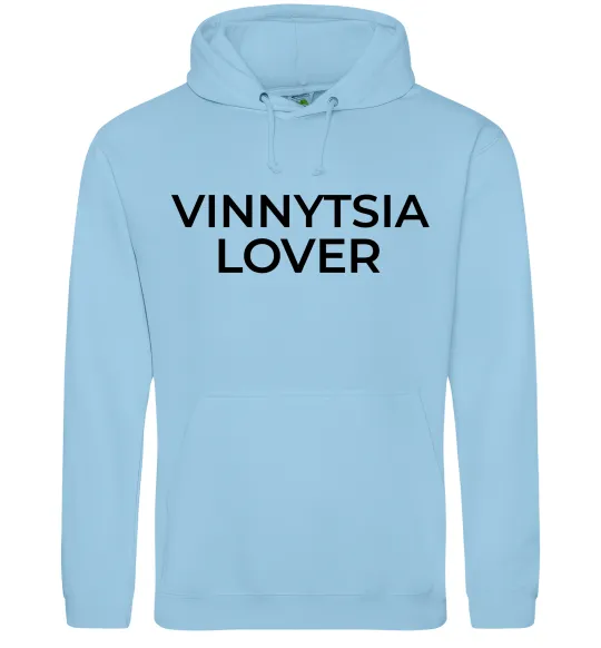 Женская толстовка (худи) Vinnytsia lover Голубой фото