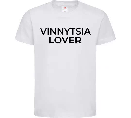 Детская футболка Vinnytsia lover Белый фото