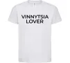 Детская футболка Vinnytsia lover Белый фото