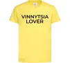 Детская футболка Vinnytsia lover Лимонный фото