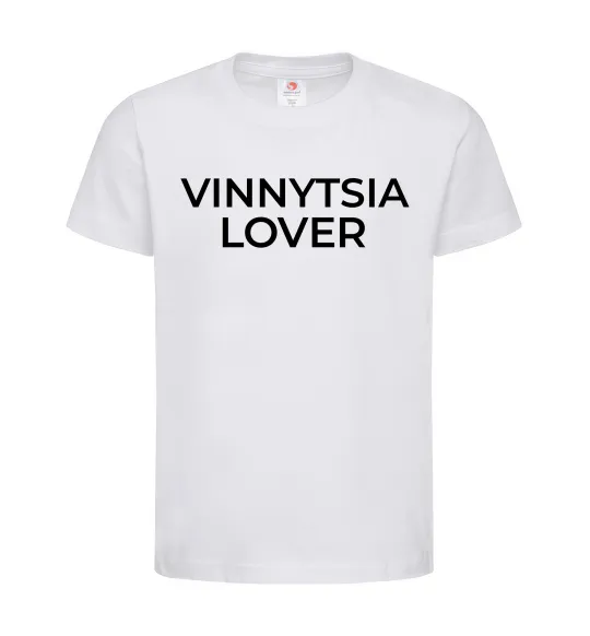 Дитяча футболка Vinnytsia lover Білий фото
