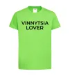 Дитяча футболка Vinnytsia lover Лаймовий фото