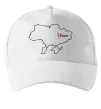 Кепка Дніпро карта Белый фото