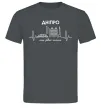 Чоловіча футболка Дніпро моє рідне місто Графіт фото