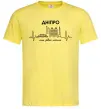 Чоловіча футболка Дніпро моє рідне місто Лимонний фото
