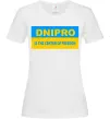 Женская футболка Dnipro center of freedom Белый фото