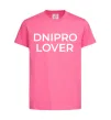 Дитяча футболка Dnipro lover Яскраво-рожевий фото