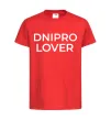Дитяча футболка Dnipro lover Червоний фото