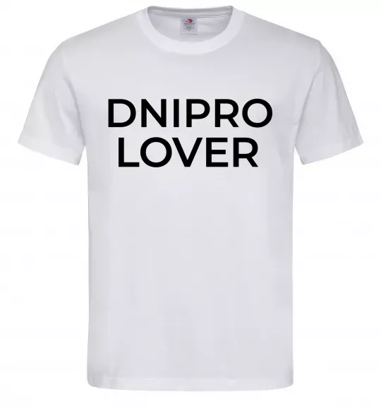 Мужская футболка Dnipro lover Белый фото