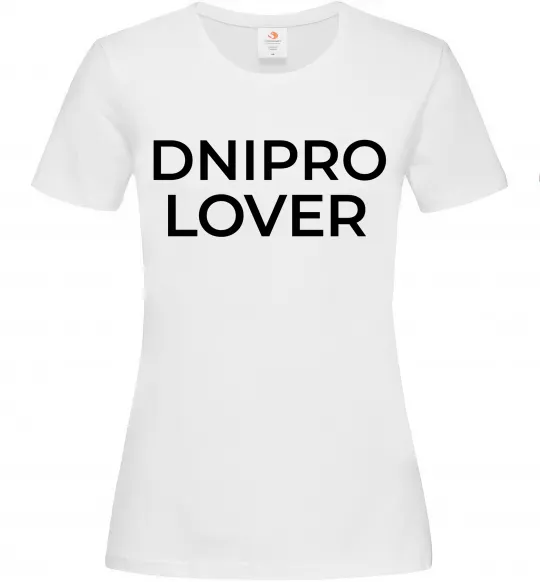 Женская футболка Dnipro lover Белый фото