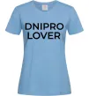 Женская футболка Dnipro lover Голубой фото
