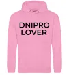 Чоловіча толстовка (худі) Dnipro lover Рожевий фото