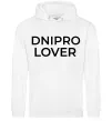 Чоловіча толстовка (худі) Dnipro lover Білий Чоловіча толстовка (худі) Dnipro lover Білий фото