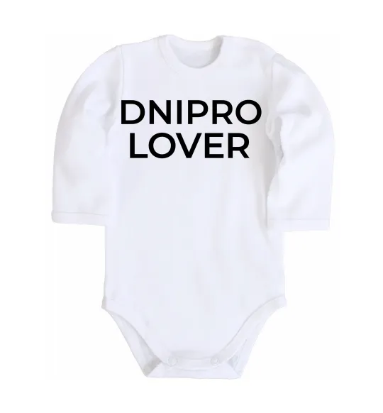 Детский боди Dnipro lover Белый фото