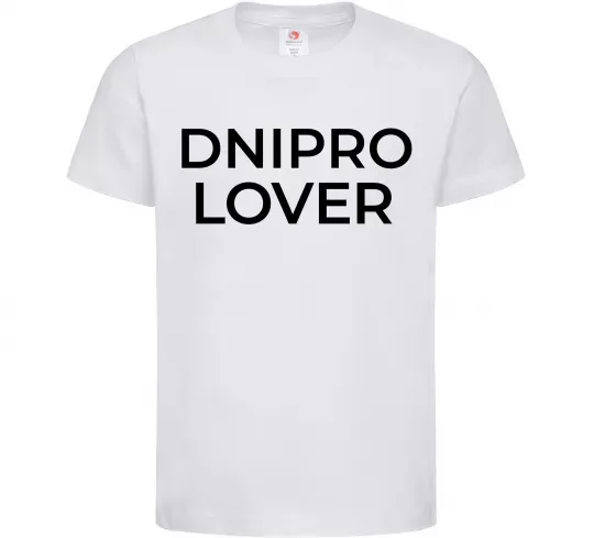 Дитяча футболка Dnipro lover Білий фото