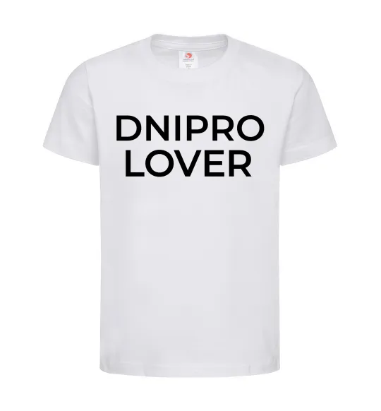 Дитяча футболка Dnipro lover Білий фото
